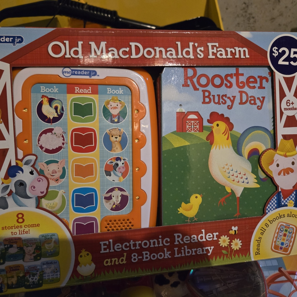Old MacDonald's Farm Electronic Reader - Orange